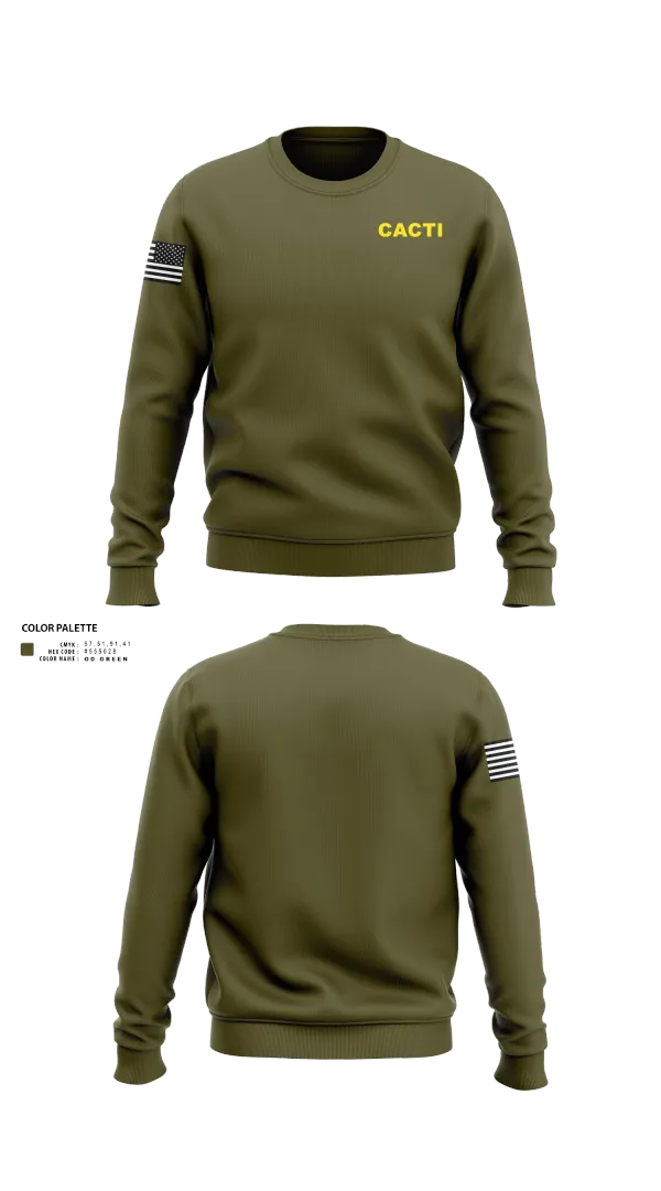 Crew Neck Sweatshirt, Cacti, , Teamtime, Team time, sublimation, custom sports apparel, team uniforms, spirit wear, spiritwear, sports uniforms, custom shirts, team store, custom team store, fundraiser sports, apparel fundraiser