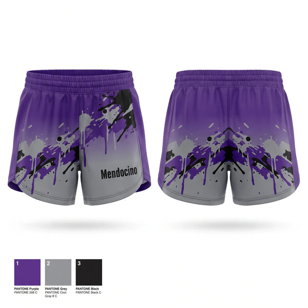 Womens Shorts, Mendocino, Baseball, Teamtime, Team time, sublimation, custom sports apparel, team uniforms, spirit wear, spiritwear, sports uniforms, custom shirts, team store, custom team store, fundraiser sports, apparel fundraiser