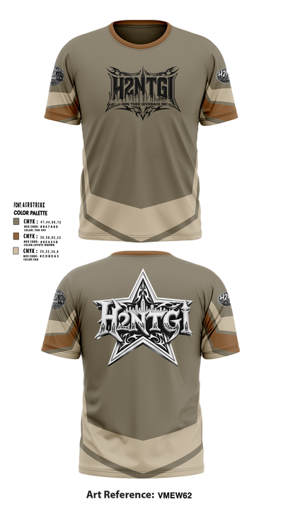 THEE NATION OF H2N Short Sleeve Performance Shirt - 5