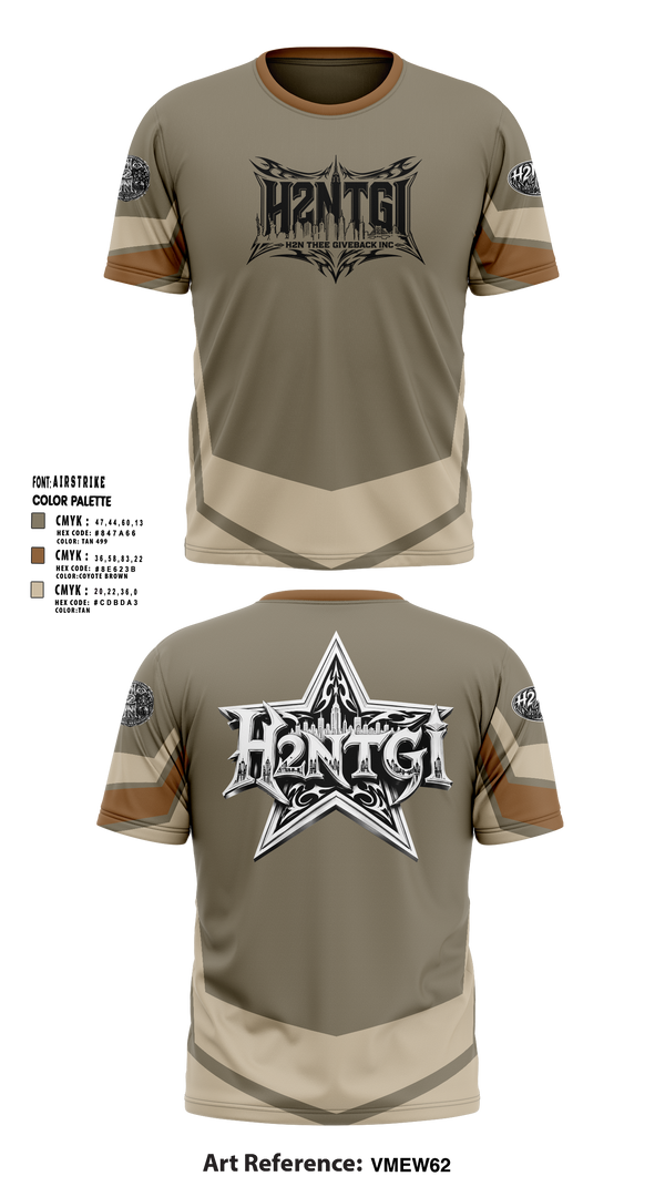 THEE NATION OF H2N Short Sleeve Performance Shirt - 5