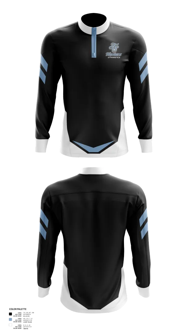 Quarter Zip Jacket, Flipstarz, Spirit Store, Teamtime, Team time, sublimation, custom sports apparel, team uniforms, spirit wear, spiritwear, sports uniforms, custom shirts, team store, custom team store, fundraiser sports, apparel fundraiser