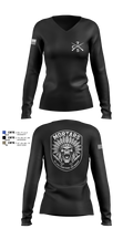 Carnage 79980273 Women's Long Sleeve V-neck Shirt - 2