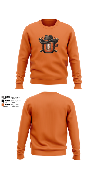 Crew Neck Sweatshirt, Oxford Outlaws, Baseball, Teamtime, Team time, sublimation, custom sports apparel, team uniforms, spirit wear, spiritwear, sports uniforms, custom shirts, team store, custom team store, fundraiser sports, apparel fundraiser
