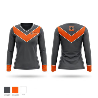 Womens Long Sleeve Vneck Shirt, DHbaseball, Baseball, Teamtime, Team time, sublimation, custom sports apparel, team uniforms, spirit wear, spiritwear, sports uniforms, custom shirts, team store, custom team store, fundraiser sports, apparel fundraiser
