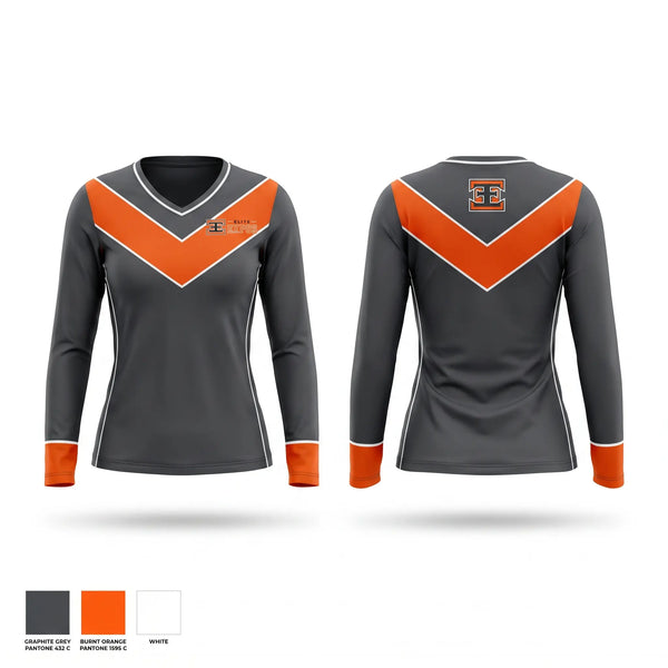 Womens Long Sleeve Vneck Shirt, DHbaseball, Baseball, Teamtime, Team time, sublimation, custom sports apparel, team uniforms, spirit wear, spiritwear, sports uniforms, custom shirts, team store, custom team store, fundraiser sports, apparel fundraiser