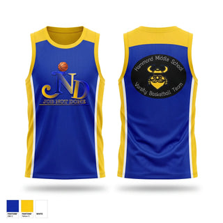 Mens Basketball Jersey, JND University, Men's Basketball, Teamtime, Team time, sublimation, custom sports apparel, team uniforms, spirit wear, spiritwear, sports uniforms, custom shirts, team store, custom team store, fundraiser sports, apparel fundraiser