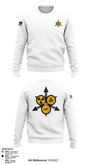 Crew Neck Sweatshirt, 51st WMD-CST, , Teamtime, Team time, sublimation, custom sports apparel, team uniforms, spirit wear, spiritwear, sports uniforms, custom shirts, team store, custom team store, fundraiser sports, apparel fundraiser