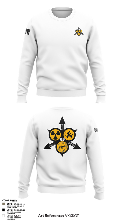 51st WMD-CST 58397941 Crew Neck Sweatshirt - 2