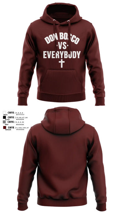 Don Bosco Wrestling 26-27 Hoodie - 54