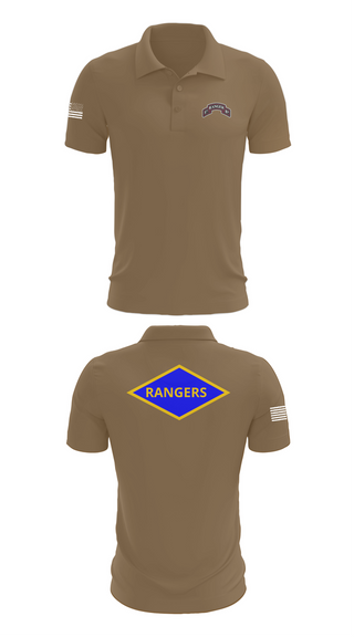 Short Sleeve Performance Polo, 5th Rangers, , Teamtime, Team time, sublimation, custom sports apparel, team uniforms, spirit wear, spiritwear, sports uniforms, custom shirts, team store, custom team store, fundraiser sports, apparel fundraiser