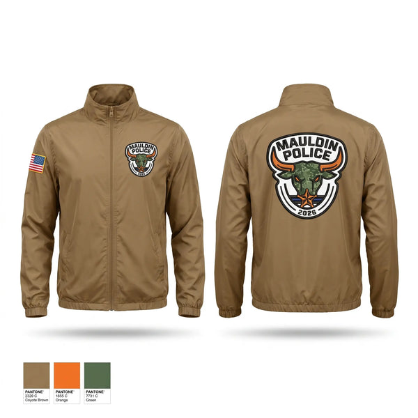 Windbreaker, Mauldin Police, Police, Teamtime, Team time, sublimation, custom sports apparel, team uniforms, spirit wear, spiritwear, sports uniforms, custom shirts, team store, custom team store, fundraiser sports, apparel fundraiser