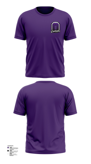 Short Sleeve Performance Shirt, Oakwood Comets, , Teamtime, Team time, sublimation, custom sports apparel, team uniforms, spirit wear, spiritwear, sports uniforms, custom shirts, team store, custom team store, fundraiser sports, apparel fundraiser