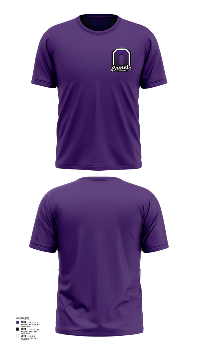 Oakwood Comets Short Sleeve Performance Shirt - 3