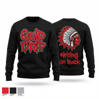 Crew Neck Sweatshirt, Aliquippa Quips, , Teamtime, Team time, sublimation, custom sports apparel, team uniforms, spirit wear, spiritwear, sports uniforms, custom shirts, team store, custom team store, fundraiser sports, apparel fundraiser