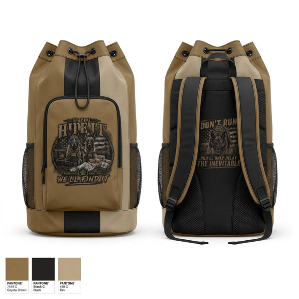 Gear Bag, NBSD MWD, Navy, Teamtime, Team time, sublimation, custom sports apparel, team uniforms, spirit wear, spiritwear, sports uniforms, custom shirts, team store, custom team store, fundraiser sports, apparel fundraiser