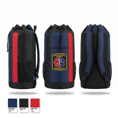 Gear Bag, CBCFR, Fire Department, Teamtime, Team time, sublimation, custom sports apparel, team uniforms, spirit wear, spiritwear, sports uniforms, custom shirts, team store, custom team store, fundraiser sports, apparel fundraiser