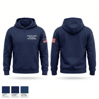 Hoodie, Crescent Springs Villa Hills Fire Department, Fire Department, Teamtime, Team time, sublimation, custom sports apparel, team uniforms, spirit wear, spiritwear, sports uniforms, custom shirts, team store, custom team store, fundraiser sports, apparel fundraiser