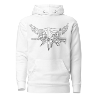 Unisex Hoodie - 1 - White