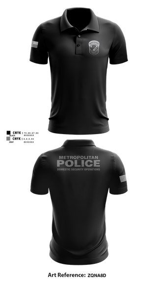 Short Sleeve Performance Polo, Domestic Security Operations, Police, Teamtime, Team time, sublimation, custom sports apparel, team uniforms, spirit wear, spiritwear, sports uniforms, custom shirts, team store, custom team store, fundraiser sports, apparel fundraiser