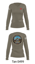 NCB 27 15761145 Women's Long Sleeve V-neck Shirt - 11