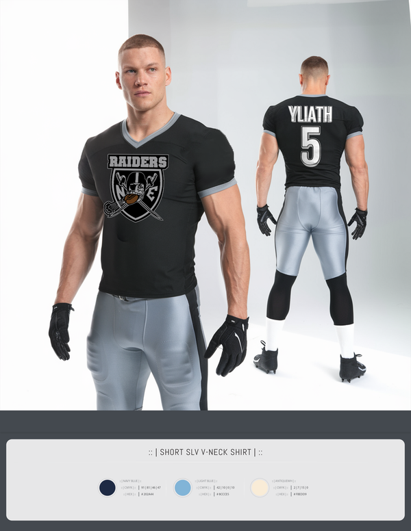 Womens Short Sleeve Vneck Shirt, NE Raiders, , Teamtime, Team time, sublimation, custom sports apparel, team uniforms, spirit wear, spiritwear, sports uniforms, custom shirts, team store, custom team store, fundraiser sports, apparel fundraiser