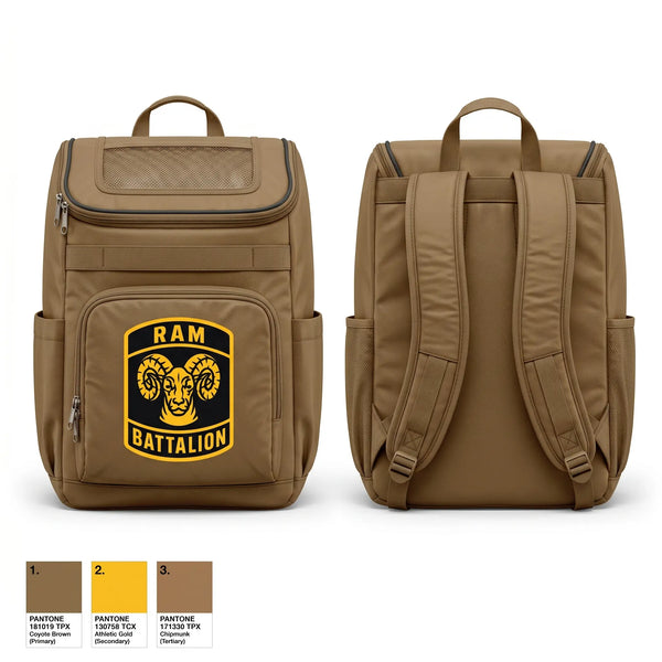 Gear Bag, Ram battalion, Army, Teamtime, Team time, sublimation, custom sports apparel, team uniforms, spirit wear, spiritwear, sports uniforms, custom shirts, team store, custom team store, fundraiser sports, apparel fundraiser