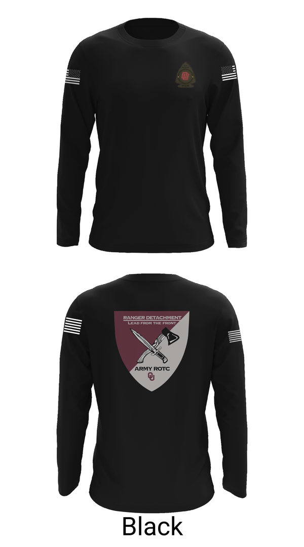 Long Sleeve Performance Shirt, FY 25-26 OU RC, Army, Teamtime, Team time, sublimation, custom sports apparel, team uniforms, spirit wear, spiritwear, sports uniforms, custom shirts, team store, custom team store, fundraiser sports, apparel fundraiser