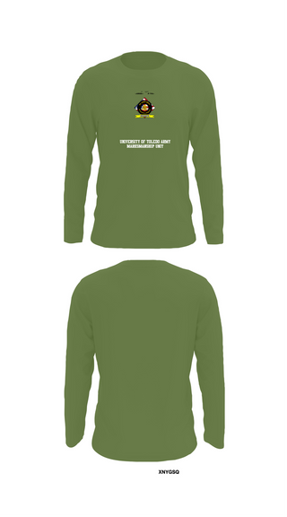 Long Sleeve Performance Shirt, University of Toledo Army Marksmanship Unit, Army, Teamtime, Team time, sublimation, custom sports apparel, team uniforms, spirit wear, spiritwear, sports uniforms, custom shirts, team store, custom team store, fundraiser sports, apparel fundraiser