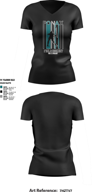 Womens Short Sleeve Vneck Shirt, Massaponax Field Hockey, Field Hockey, Teamtime, Team time, sublimation, custom sports apparel, team uniforms, spirit wear, spiritwear, sports uniforms, custom shirts, team store, custom team store, fundraiser sports, apparel fundraiser