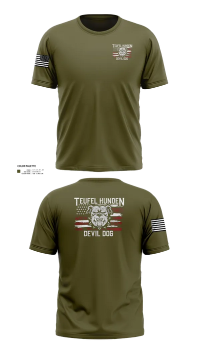 Kilo co. 3rd Btn 9th Marines 1620467 Short Sleeve Performance Shirt - 22