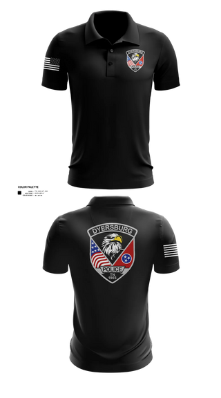 Short Sleeve Performance Polo, Dyersburg Police, Police, Teamtime, Team time, sublimation, custom sports apparel, team uniforms, spirit wear, spiritwear, sports uniforms, custom shirts, team store, custom team store, fundraiser sports, apparel fundraiser