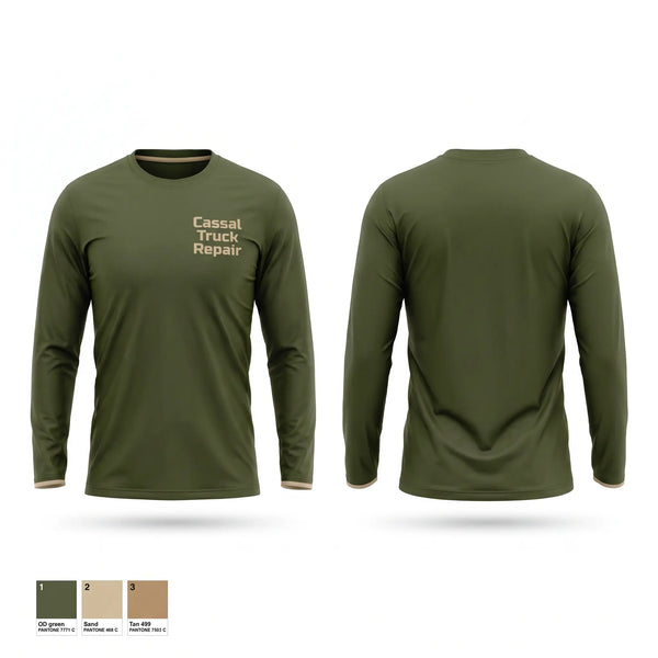 Long Sleeve Performance Shirt, Cassal Truck Repair, , Teamtime, Team time, sublimation, custom sports apparel, team uniforms, spirit wear, spiritwear, sports uniforms, custom shirts, team store, custom team store, fundraiser sports, apparel fundraiser
