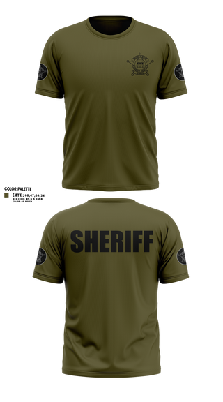 Short Sleeve Performance Shirt, Bartow County Sheriff’s Office, Police, Teamtime, Team time, sublimation, custom sports apparel, team uniforms, spirit wear, spiritwear, sports uniforms, custom shirts, team store, custom team store, fundraiser sports, apparel fundraiser