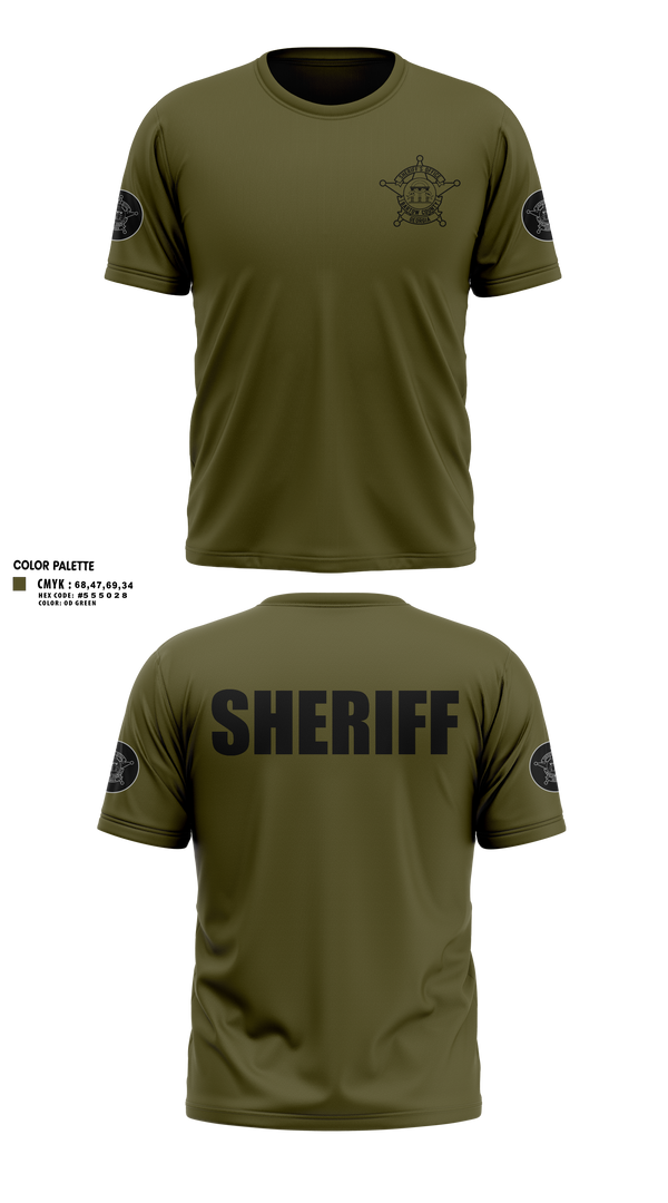 Short Sleeve Performance Shirt, Bartow County Sheriff’s Office, Police, Teamtime, Team time, sublimation, custom sports apparel, team uniforms, spirit wear, spiritwear, sports uniforms, custom shirts, team store, custom team store, fundraiser sports, apparel fundraiser