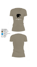 Edmeston Central High School Cheer 72476003 Women's Short Sleeve V-neck Shirt - 29