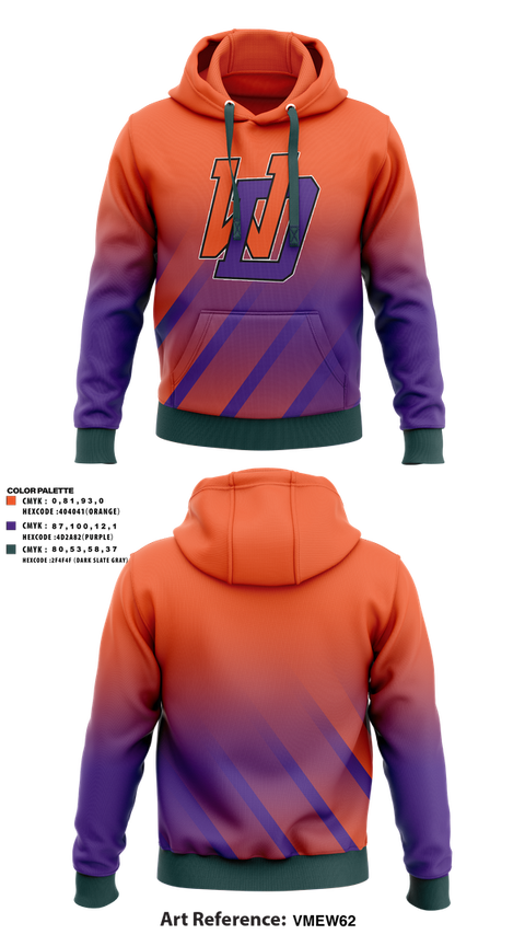 Hoodie, W-D Soccer, Men's Soccer, Teamtime, Team time, sublimation, custom sports apparel, team uniforms, spirit wear, spiritwear, sports uniforms, custom shirts, team store, custom team store, fundraiser sports, apparel fundraiser