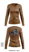 A co 229th Heavy 11453419 Women's Long Sleeve V-neck Shirt - 101