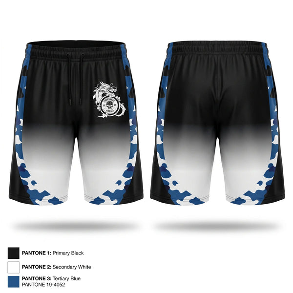 Athletic Shorts With Pockets, Dragons Back, Bowling, Teamtime, Team time, sublimation, custom sports apparel, team uniforms, spirit wear, spiritwear, sports uniforms, custom shirts, team store, custom team store, fundraiser sports, apparel fundraiser