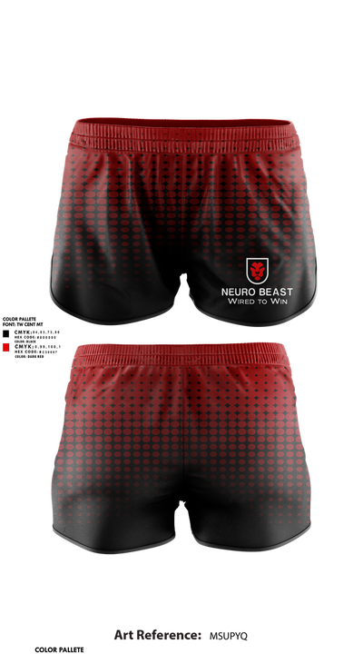 Neuro Beast 90064879 Track Shorts - 1