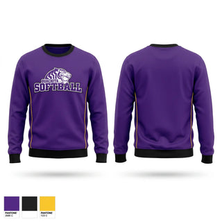 Crew Neck Sweatshirt, Ouachita Tigers, Softball, Teamtime, Team time, sublimation, custom sports apparel, team uniforms, spirit wear, spiritwear, sports uniforms, custom shirts, team store, custom team store, fundraiser sports, apparel fundraiser
