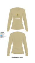 C.C.S.O. CERT 25474985 Women's Long Sleeve V-neck Shirt - 78