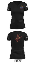 Missile Techs 24768628 Women's Short Sleeve V-neck Shirt - 27