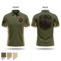 ARMY FIRE Short Sleeve Performance Polo - 1