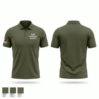 Short Sleeve Performance Polo, 545 military police, Army, Teamtime, Team time, sublimation, custom sports apparel, team uniforms, spirit wear, spiritwear, sports uniforms, custom shirts, team store, custom team store, fundraiser sports, apparel fundraiser