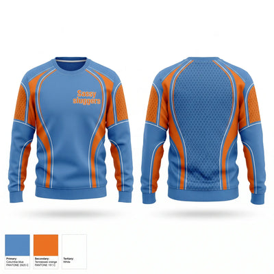 Sassy sluggers Crew Neck Sweatshirt - 1
