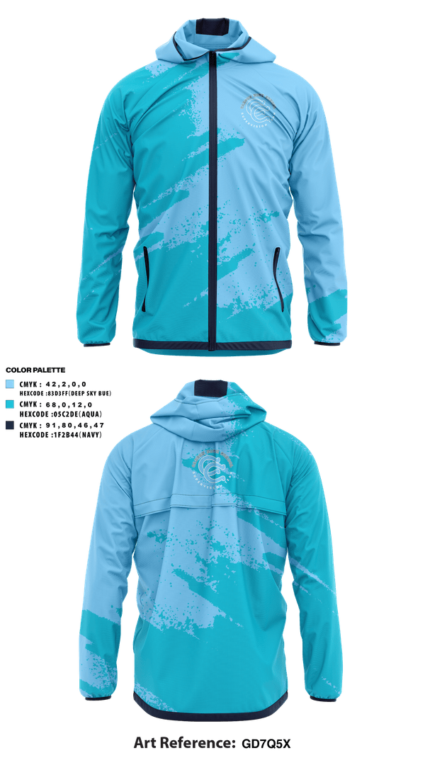 Windbreaker, Carson High School, Swimming, Teamtime, Team time, sublimation, custom sports apparel, team uniforms, spirit wear, spiritwear, sports uniforms, custom shirts, team store, custom team store, fundraiser sports, apparel fundraiser