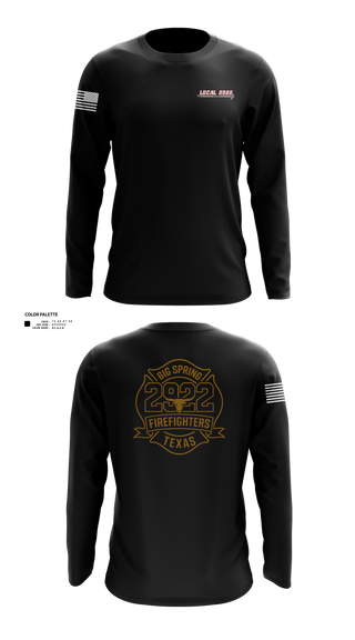 Long Sleeve Performance Shirt, Local 2922, Fire Department, Teamtime, Team time, sublimation, custom sports apparel, team uniforms, spirit wear, spiritwear, sports uniforms, custom shirts, team store, custom team store, fundraiser sports, apparel fundraiser