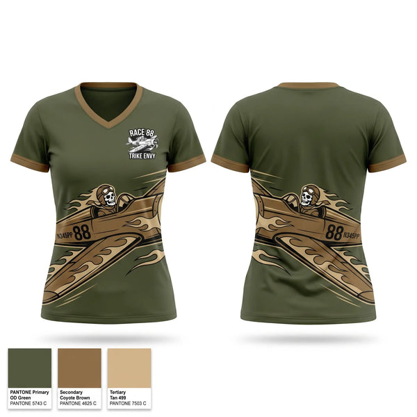 Womens Short Sleeve Vneck Shirt, Trike Envy, Spirit Store, Teamtime, Team time, sublimation, custom sports apparel, team uniforms, spirit wear, spiritwear, sports uniforms, custom shirts, team store, custom team store, fundraiser sports, apparel fundraiser