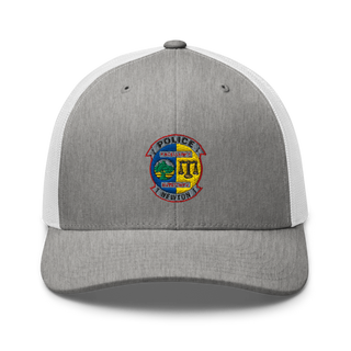 Newton Police Department 7766110 Retro Trucker Hat | Yupoong 6606