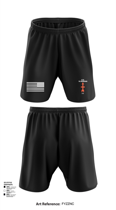 2-127 D-CO 34919210 Athletic Shorts With Pockets - 105
